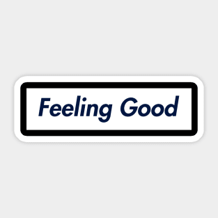 SUPER FEELING GOOD LOGO Sticker